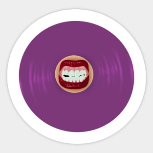 GUTS Purple Vinyl Sticker Sticker